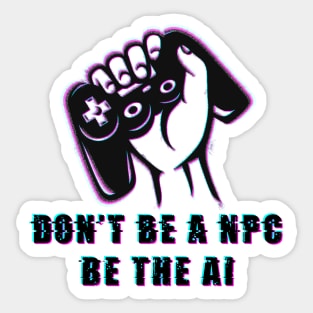 gamer quotes Sticker